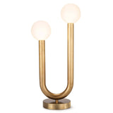 Happy Table Lamp - Natural Brass - - Decor - Tipplergoods