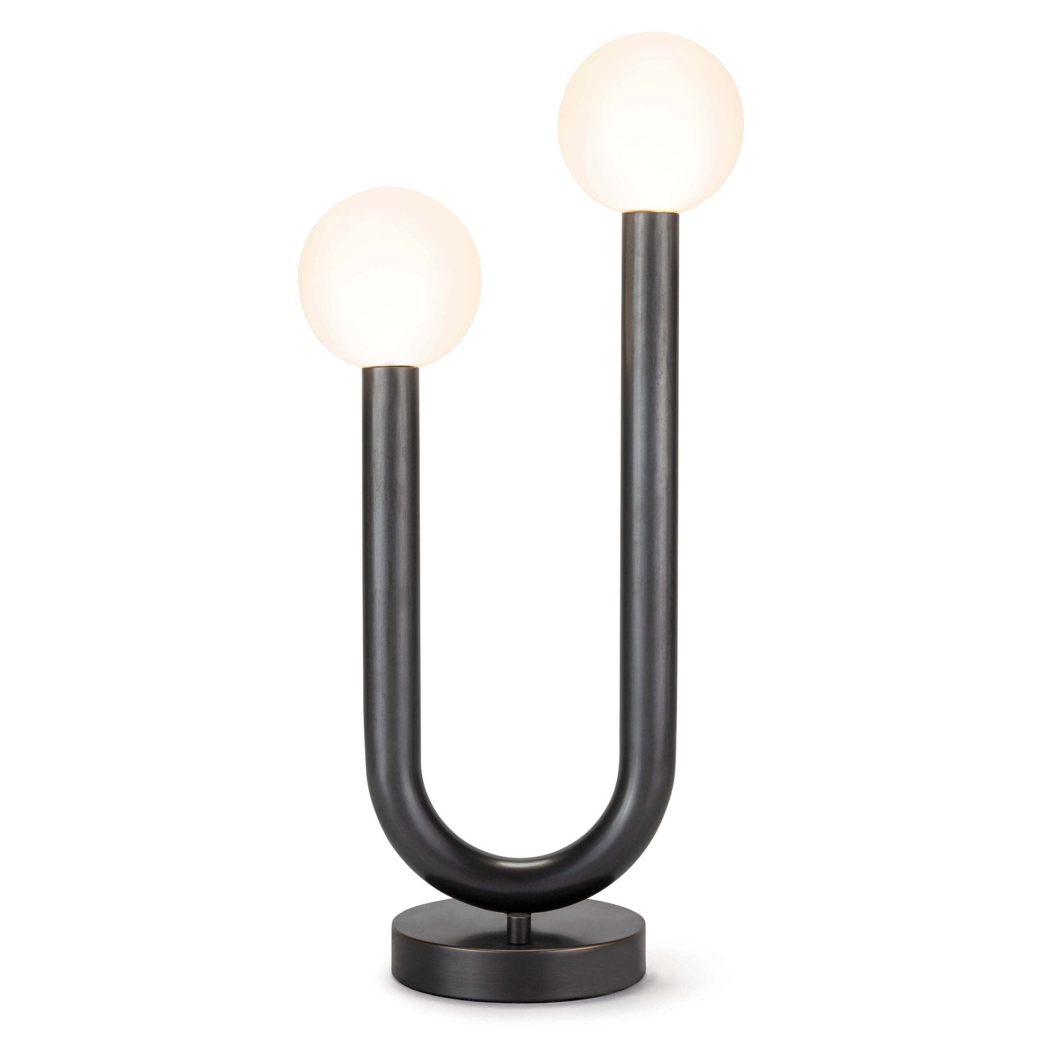 Happy Table Lamp - Polished Nickel - - Decor - Tipplergoods