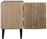 Illusion Single Sideboard - Bleached Walnut - - Furniture - Tipplergoods