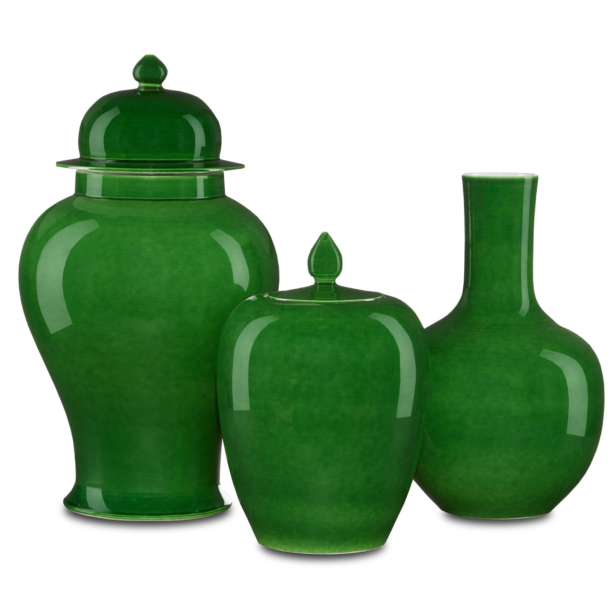 Imperial Ginger Jar - Green - - Barware - Tipplergoods