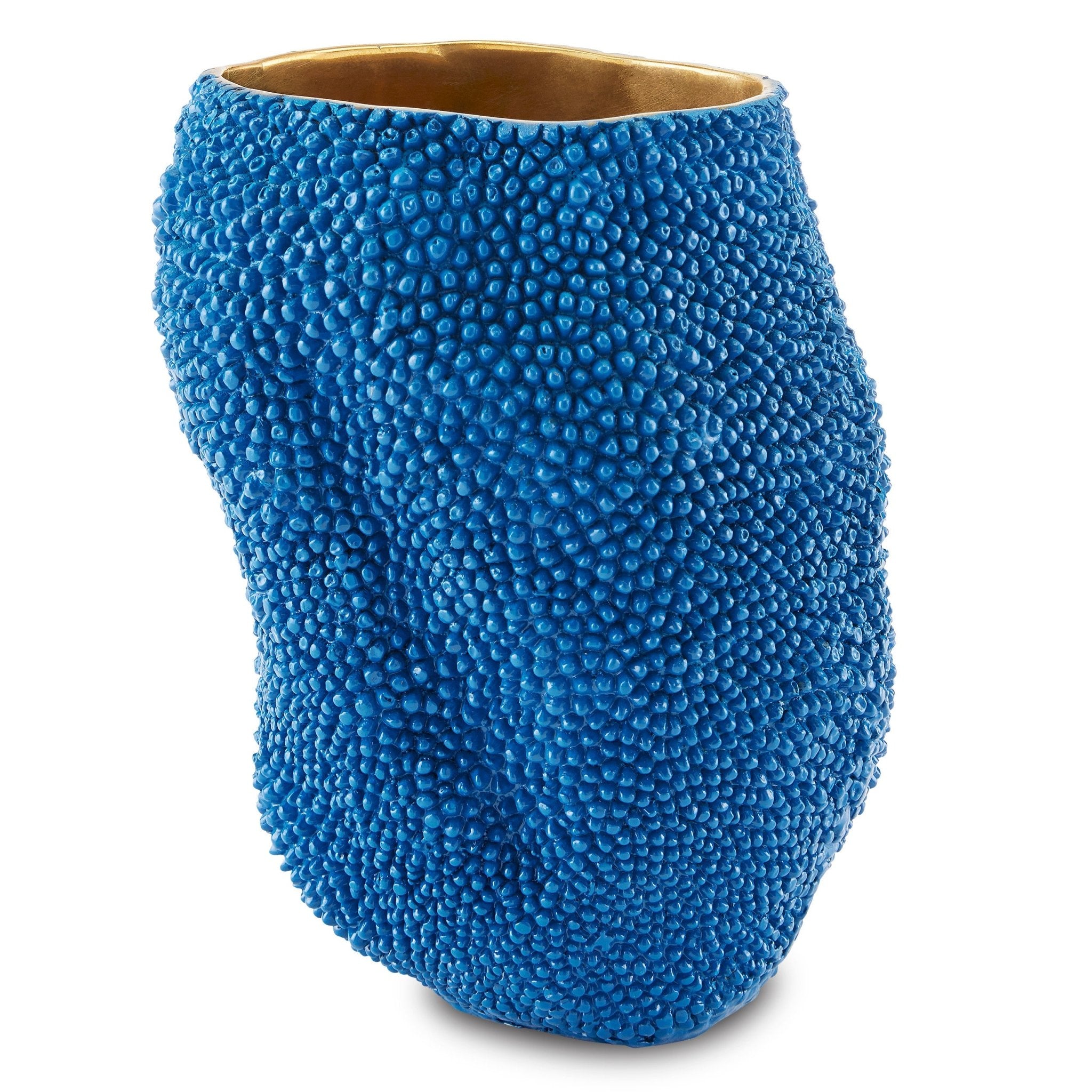 Jackfruit Small Cobalt Blue Vase - Decor - Tipplergoods