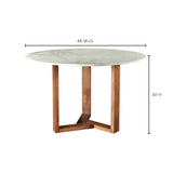 Jinxx Dining Table - White - - Furniture - Tipplergoods