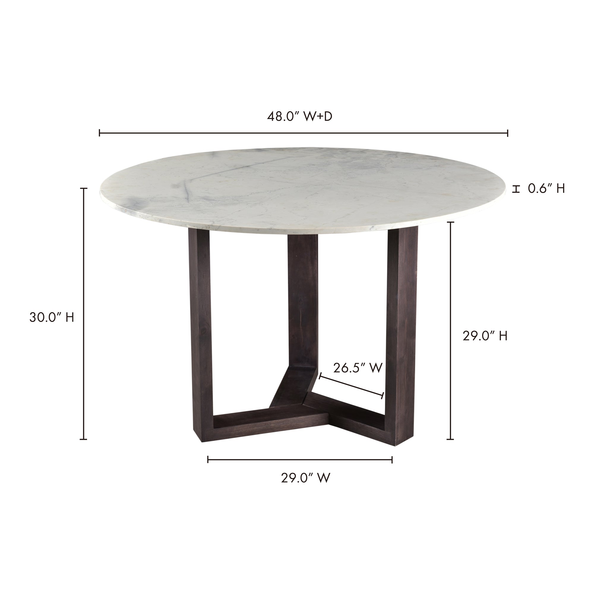 Jinxx Dining Table - Grey - - Furniture - Tipplergoods