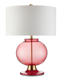 Jocasta Table Lamp - Red - - Decor - Tipplergoods