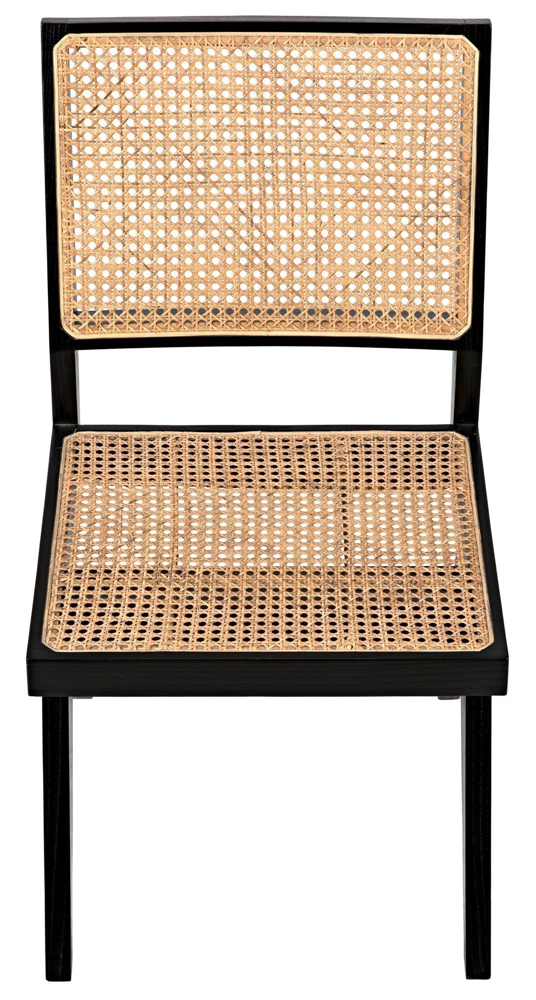 Joseph Side Chair, Charcoal Black - Furniture - Tipplergoods