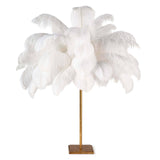 Josephine Feather Table Lamp - Decor - Tipplergoods