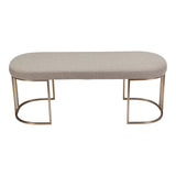 Kazu Bench Light Grey - Furniture - Tipplergoods