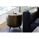 Kettel Drinks Table Brass - Furniture - Tipplergoods