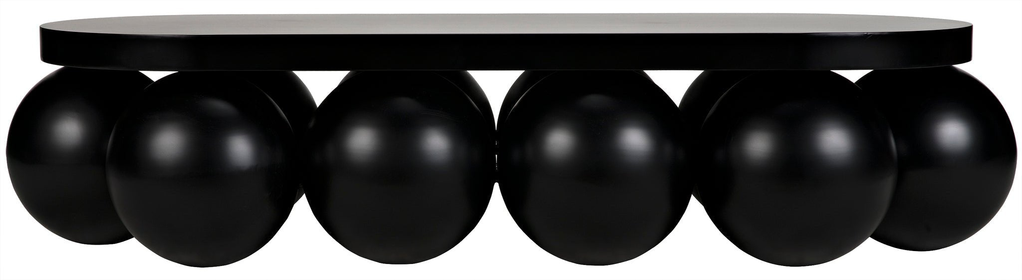 Lambreta Cocktail Table, Black Metal - Furniture - Tipplergoods