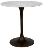 Laredo Bar Table 40" - Aged Brass - - Furniture - Tipplergoods