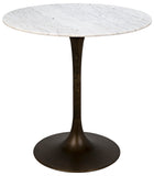 Laredo Bar Table 40" - Aged Brass - - Furniture - Tipplergoods