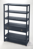 Lark Bookshelf - Navy Blue - - Furniture - Tipplergoods