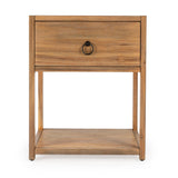 Lark Natural Wood End Table - Furniture - Tipplergoods