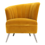 Layan Accent Chair Yellow - Left - - Furniture - Tipplergoods