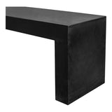 Lazarus Outdoor Bench - Black - - Outdoor Furniture - Tipplergoods
