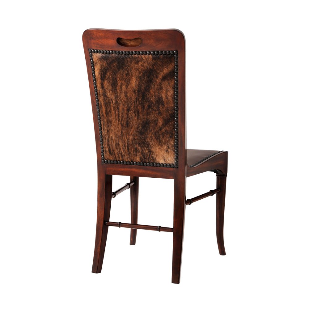 Leather Sling Dining Chair - WL leather - - Furniture - Tipplergoods