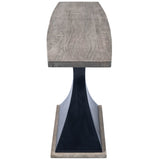 Lidiya Gray Wood & Metal Console Table - Furniture - Tipplergoods