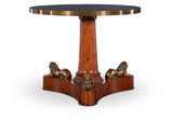 Lion Pedestal Center Table