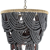 Lorelei Wood Bead Chandelier - Decor - Tipplergoods