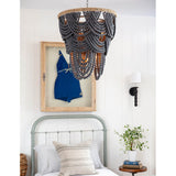 Lorelei Wood Bead Chandelier - Decor - Tipplergoods