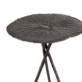 Lotus Table Large - Set of 2 Dark Nickel - - Furniture - Tipplergoods