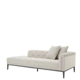 Lounge Sofa Cesare right pebble grey - Furniture - Tipplergoods
