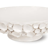 Lucia Ceramic Bowl - White - - Decor - Tipplergoods
