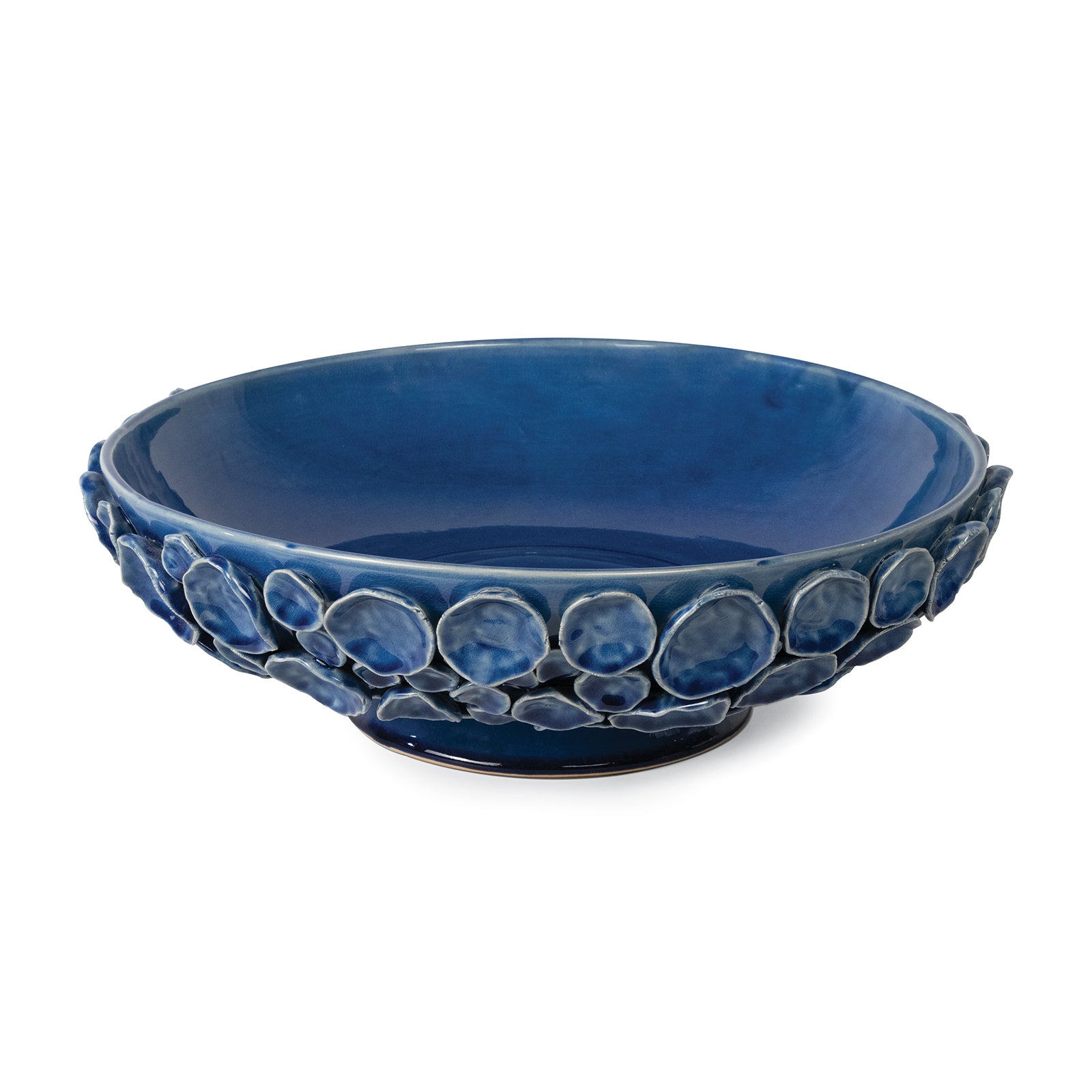 Lucia Ceramic Bowl - Blue - - Decor - Tipplergoods