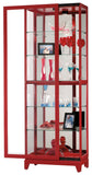 Luke Curio Cabinet - Gloss Red - - Furniture - Tipplergoods