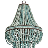 Malibu Chandelier - Weathered White - - Decor - Tipplergoods