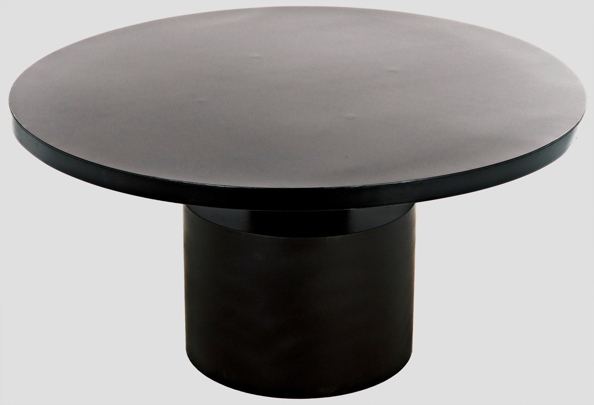 Marlow Dining Table, Black Metal - Furniture - Tipplergoods