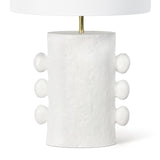 Maya Metal Table Lamp - White - - Decor - Tipplergoods
