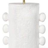 Maya Metal Table Lamp - White - - Decor - Tipplergoods
