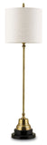 Messenger Brass Table Lamp - Decor - Tipplergoods