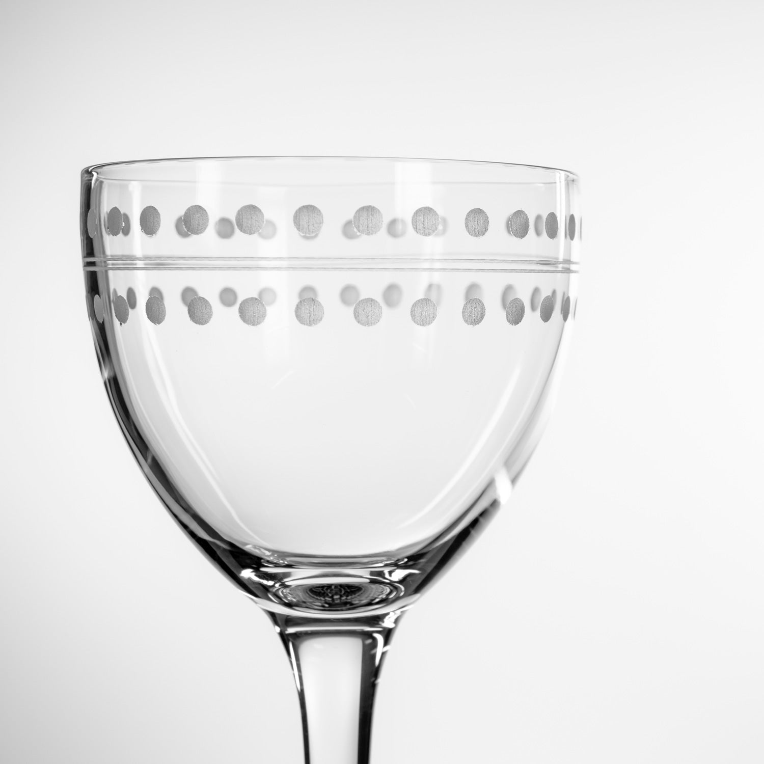Rolf Glass Good Vibrations Martini 10oz - Set of 4 Glasses