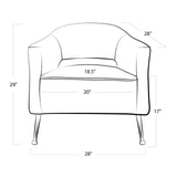Mimi Linen Chair - Furniture - Tipplergoods