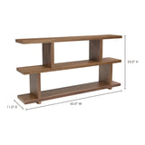 Miri Shelf Small - Brown - - Furniture - Tipplergoods