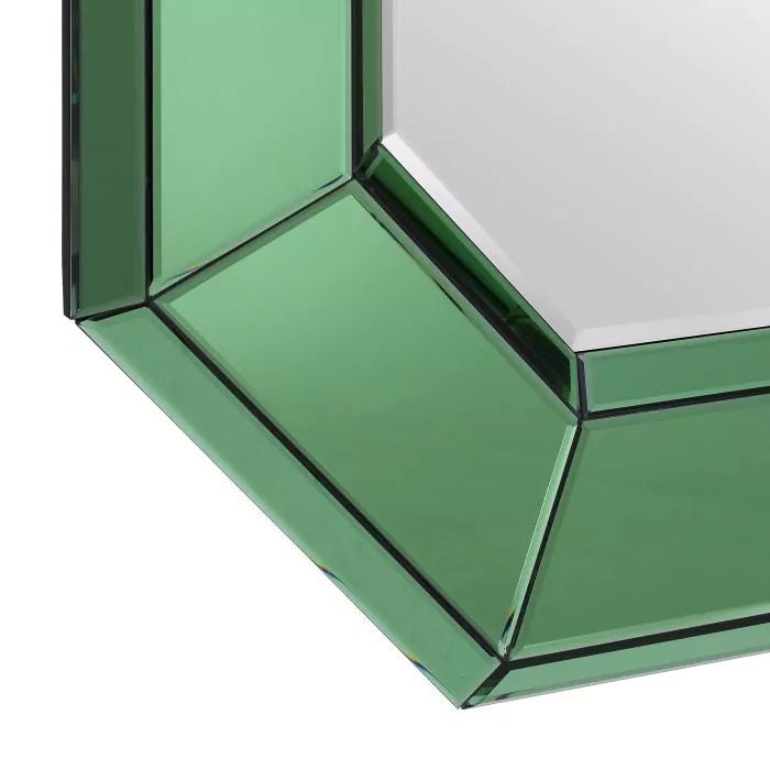 Mirror le Sereno - Green mirror glass | bevelled mirror glass - - Decor - Tipplergoods