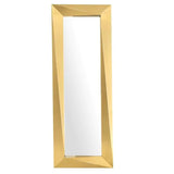 Mirror Rivoli rectangular - Gold finish - - Decor - Tipplergoods