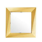 Mirror Rivoli square - Gold finish - - Decor - Tipplergoods