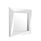 Mirror Rivoli square - Polished stainless steel - - Decor - Tipplergoods