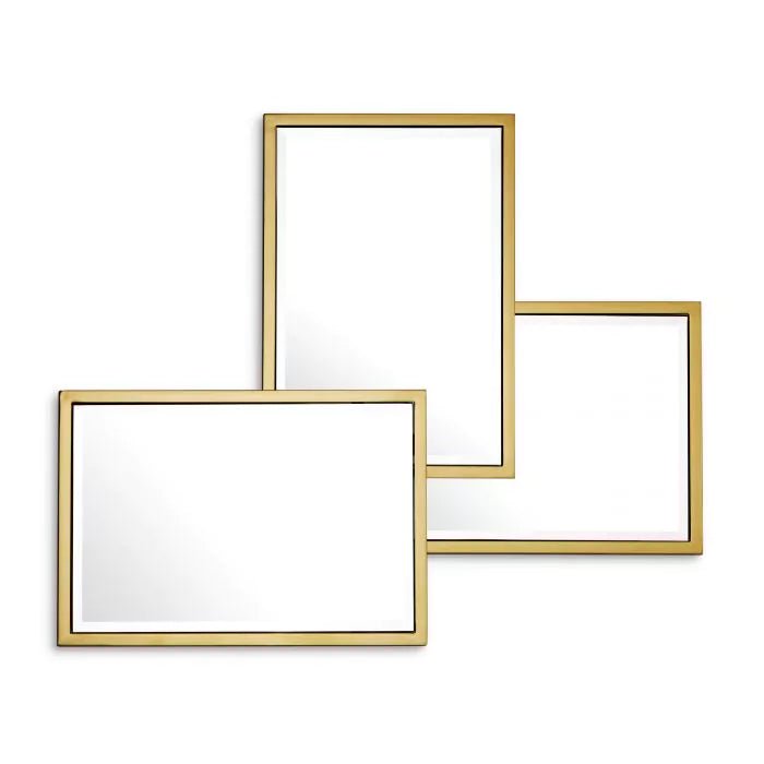 Mirror Sensation - Gold finish | bevelled mirror glass - - Decor - Tipplergoods
