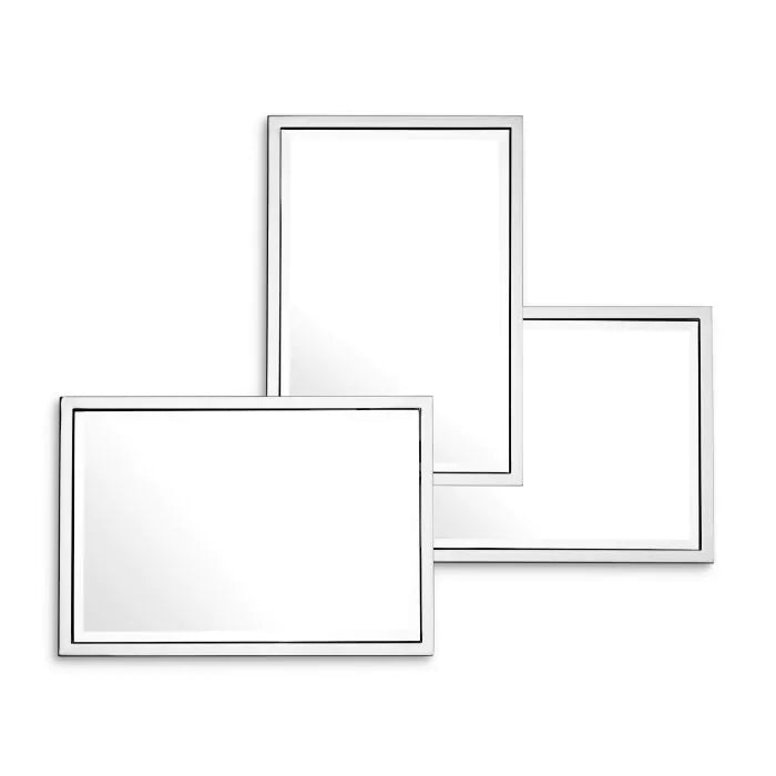 Mirror Sensation - Polished stainless steel | bevelled mirror glass - - Decor - Tipplergoods