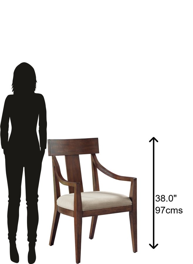 Monterey Point Splat Back Arm Chair - Furniture - Tipplergoods