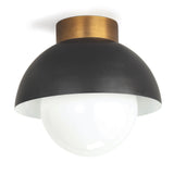 Montreux Flush Mount - Oil Rubbed Bronze and Natural Brass - - Decor - Tipplergoods