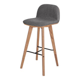 Napoli Barstool Grey - Furniture - Tipplergoods