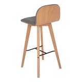 Napoli Barstool Grey - Furniture - Tipplergoods