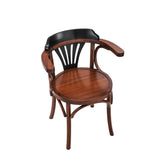 Navy Chair - Black & Honey Distressed French Finish - - Furniture - Tipplergoods