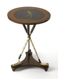 Nineteenth Hole Round Golf Accent Table