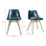Omni Dining Chair - Blue - - Furniture - Tipplergoods